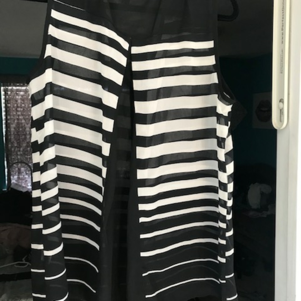 Sara Michelle Sleeveless Blouse